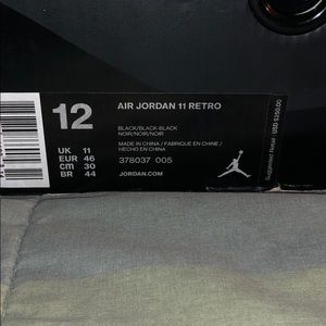 Jordan 11 cap and gowns